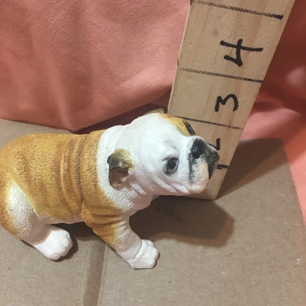 Sherratt & Simpson Adorable Sitting Bulldog Puppy Figurine (Rare) 2003